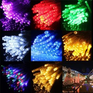 Φώτα led 140 λαμπάκια με λευκό καλώδιο 0528 OEM
