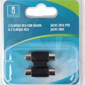 Βύσμα 2 RCA jack θηλυκό σε 2RCA jack θηλυκό AIGOSTAR