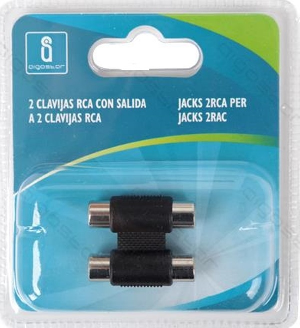 Βύσμα 2 RCA jack θηλυκό σε 2RCA jack θηλυκό AIGOSTAR