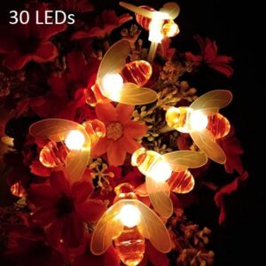 30 φώτα LED μπαταρίας μέλισσες σε καλώδιο OEM