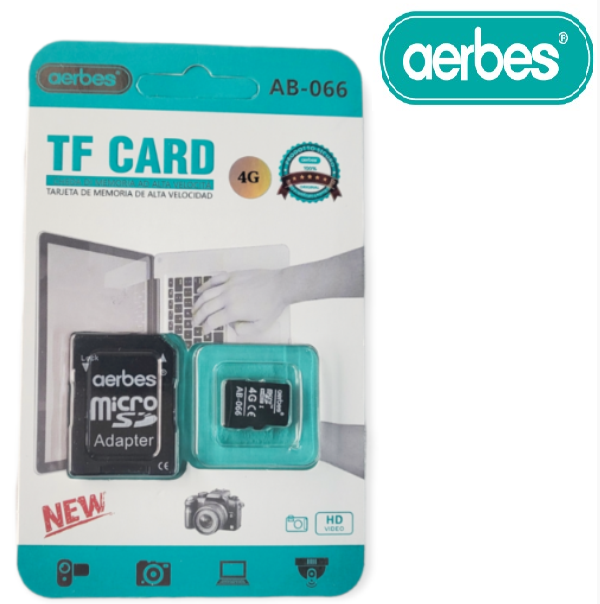 Κάρτα TF προσαρμογέας Micro SD 4G AB-S066 Aerbes Aerbes