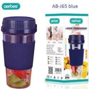 Επαναφορτιζόμενο μπλέντερ μπλε AB-J65 aerbes Aerbes