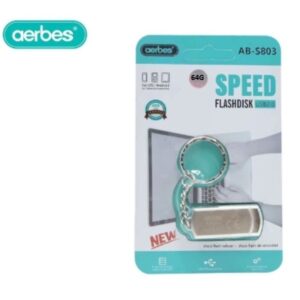 Μονάδα αποθήκευσης flash disk USB 2.0 64GB AB-S803 Aerbes Aerbes