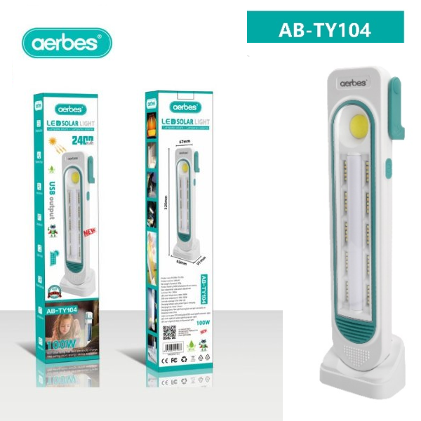 Ηλιακό φως LED COB USB 100W AB-TY104 AERBES Aerbes