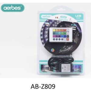 Ταινία LED με τηλεχειριστήριο RGB 2*2m AB-Z809 AERBES Aerbes