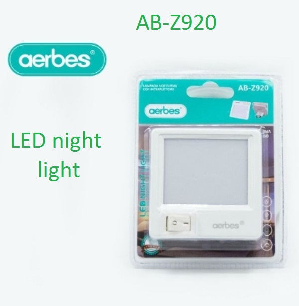 LED φως νύχτας AB-Z920 λευκό Aerbes Aerbes