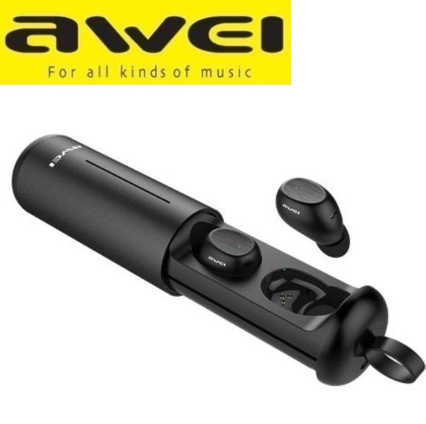 Ασύρματα ακουστικά Bluetooth TWS με θήκη φόρτισης T55 AWEI AWEI