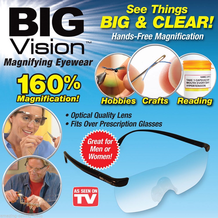Γυαλιά μεγέθυνσης Big Vision OEM