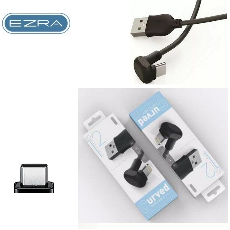 Καλώδιο δεδομένων USB σε Type-C  μαύρο DC12 EZRA 450151 EZRA