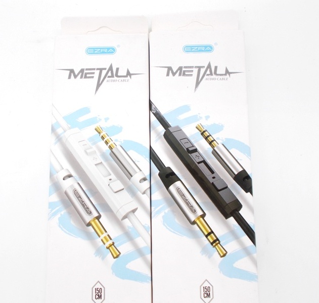 AUX αρσενικό σε αρσενικό καλώδιο ήχου 3.5mm EZRA 8114 EZRA