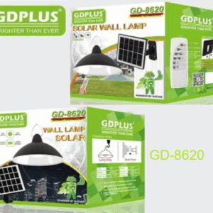 Ηλιακό φωτιστικό με τηλεχειριστήριο GD-8620 GDPLUS GDplus