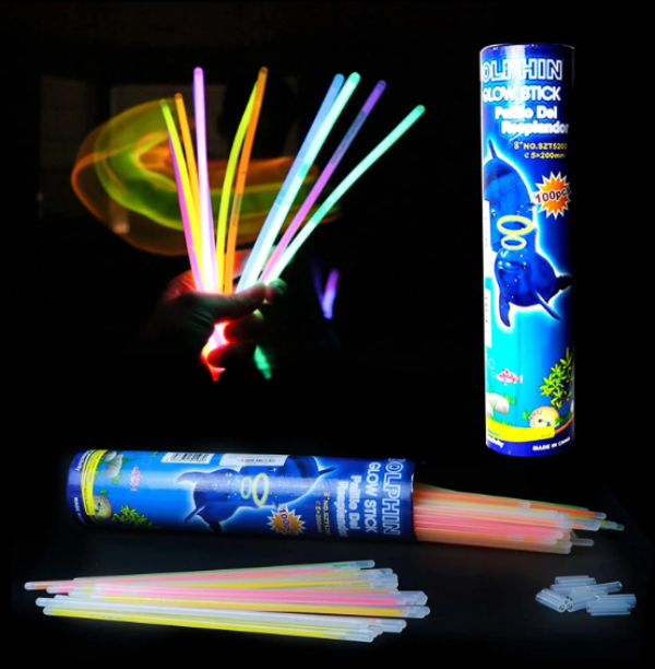 Ράβδοι που φωσφορίζουν - Glow sticks,  100 τέμ OEM