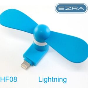 Μίνι ανεμιστηράκι κινητού για iphone με θύρα Lightning μπλε HF-08 EZRA EZRA