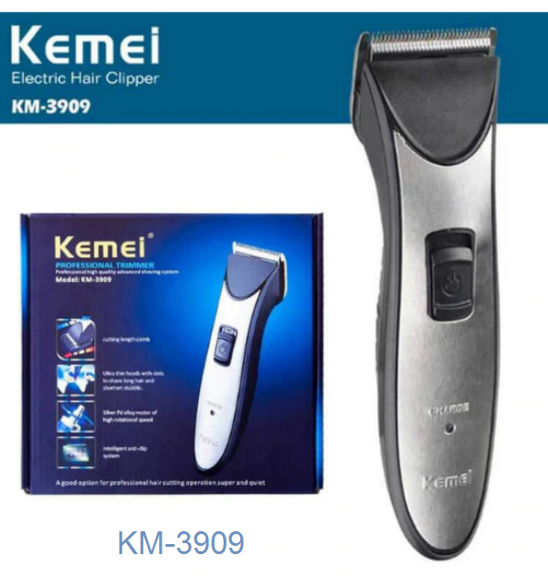 Επαναφορτιζόμενη κουρευτική μηχανή KM-3909 KEMEI KEMEI