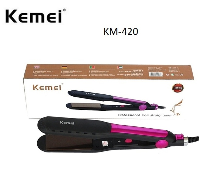 Ισιωτική μαλλιών KM-420 Kemei 81048 KEMEI