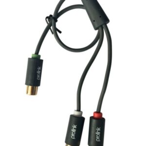 Καλώδιο ήχου 1RCA θηλυκό  2 RCA αρσενικό  PB116-0030 prolink