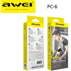 Μίνι ενσύρματα στερεοφωνικά ακουστικά PC-6 AWEI AWEI