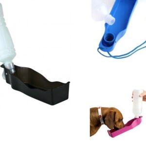 Ποτίστρα σκύλου 500ml μαύρη OEM