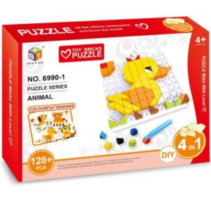 3D παζλ ζωάκια με ψηφίδες 128+ τεμάχια NO. 6990-1 OEM
