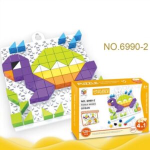 3D παζλ θαλάσσια ζωάκια με ψηφίδες 128+ τεμάχια NO. 6990-2 OEM