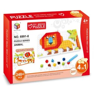 3D παζλ ζωάκια με ψηφίδες 248+ τεμάχια NO. 6991-8 OEM