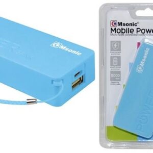 Εξωτερική μπαταρία αποθήκη ενέργειας 5000mAh MY2580B MSONIC OEM