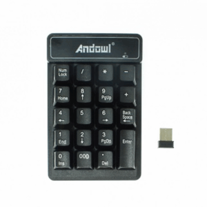 Ασύρματο αριθμητικό πληκτρολόγιο USB Q-811 ANDOWL Andowl