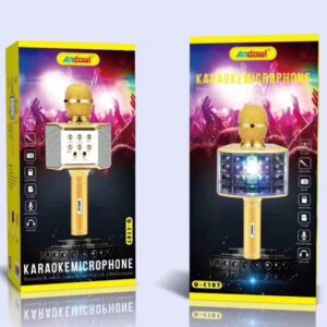 Ασύρματο μικρόφωνο Bluetooth με ενσωματωμένο ηχείο και karaoke Q-C107 ANDOWL Andowl