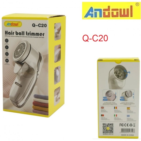 Αποχνουδωτής ρούχων μπαταρίας Q-C20 ANDOWL Andowl