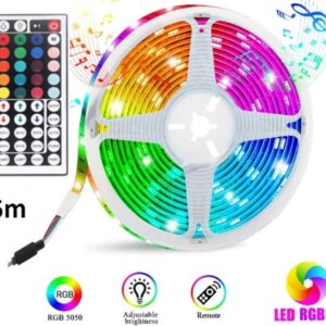 Ταινία φώτα LED RGB 5m με τηλεχειριστήριο Q-DT55 ANDOWL Andowl