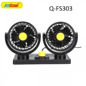 Διπλός ανεμιστήρας αυτοκινήτου 12V Q-FS303 ANDOWL Andowl