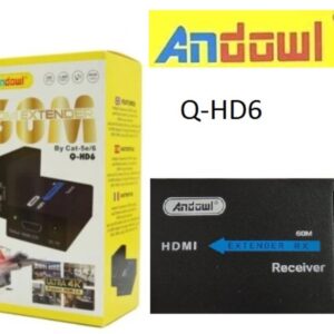 Συσκευή επέκτασης HDMI με CAT5E/CAT6 60m 4K Q-HD6 ANDOWL Andowl