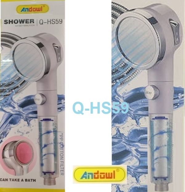 Τηλέφωνο ντους με φίλτρο Q-HS59 ANDOWL Andowl