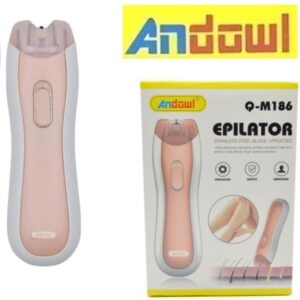 Αποτριχωτική μηχανή μπαταρίας ροζ Q-M186 ANDOWL Andowl