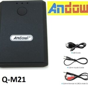 Επαναφορτιζόμενος δέκτης και πομπός ήχου Bluetooth Q-M21 ANDOWL Andowl