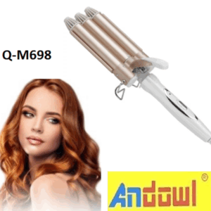 Τριπλό ηλεκτρικό ψαλίδι για μπούκλες Q-M698 ANDOWL 0475 Andowl