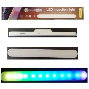 Επαναφορτιζόμενο φωτιστικό LED RGB με μαγνήτη λευκό Q-LED701 ANDOWL Andowl