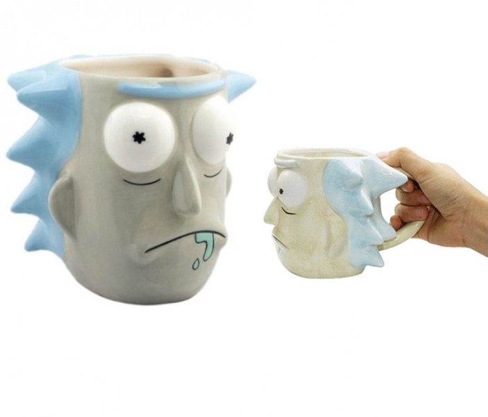 3D κεραμική κούπα Rick 0545 OEM