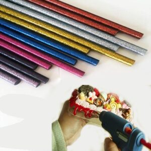 Σετ 6 τεμ στικ με γκλίτερ για πιστόλι θερμής κόλλησης 11mm OEM