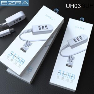 Hub USB 2.0 3 θυρών λευκό UH03 EZRA EZRA