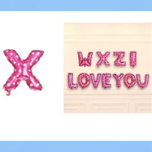 Μεταλλιζέ μπαλόνι γράμμα “X” 16cm 16767 OEM