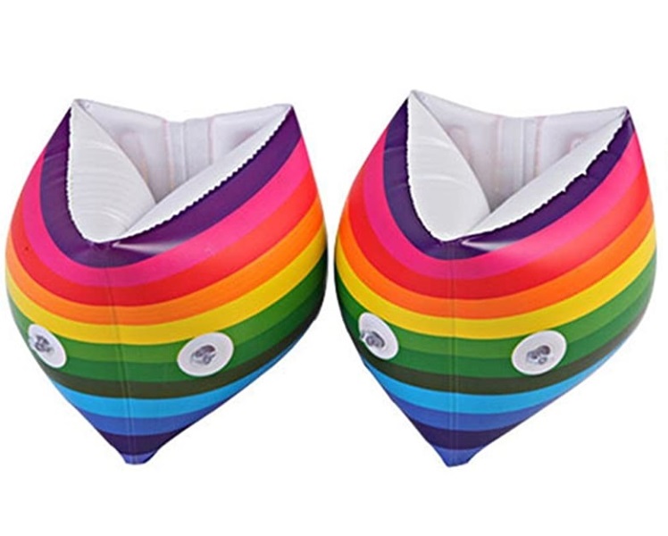 Φουσκωτά μπρατσάκια πολύχρωμα rainbow OEM