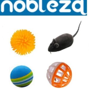 Σετ παιχνίδια γάτας 4 τεμάχια nobleza 6258 NOBLEZA