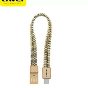 AWEI  Βραχιόλι καλώδιο δεδομένων MICRO USB για CL-86 χρυσό AWEI