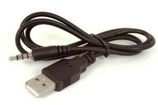 Αντάπτορας αρσενικό jack 3.5mm σε αρσενικό usb μήκους 1.5m OEM