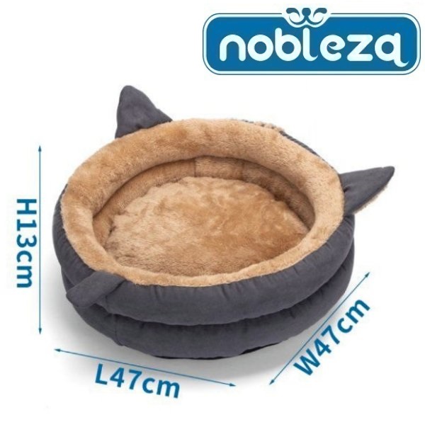Κυκλικό κρεβάτι γάτας με αυτάκια Nobleza NOBLEZA