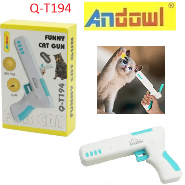 Αστείο παιχνίδι γάτας όπλο Q-T194 ANDOWL Andowl