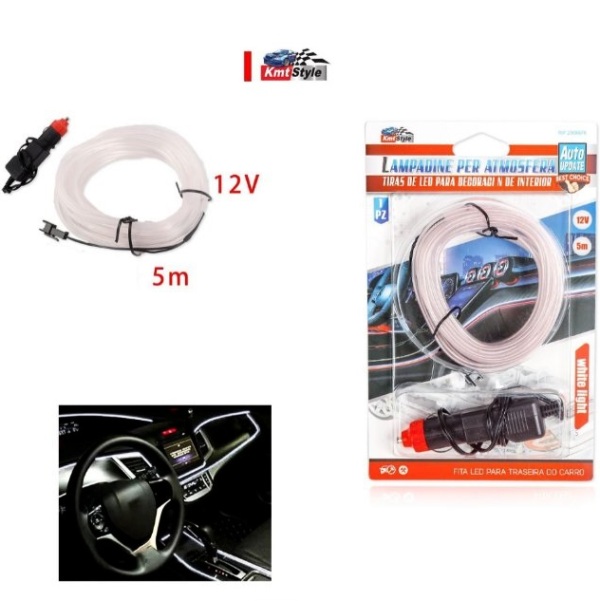 Ταινία LED για ταμπλό αυτοκινήτου λευκή 2008678 OEM