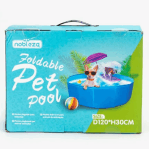 Μεγάλη αναδιπλούμενη πισίνα σκύλου 120x30cm NOBLEZA