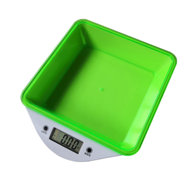 Ψηφιακή ζυγαριά κουζίνας  5kg, Πράσινο OEM